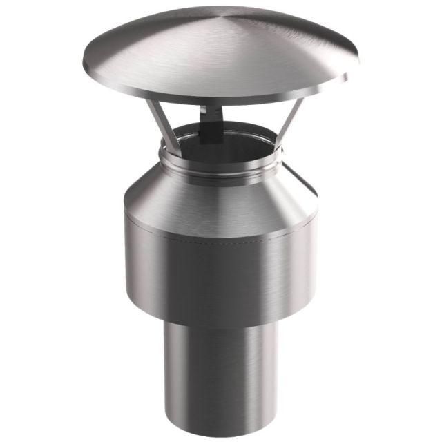 Steck-Fit - Regenhaube Ø 100-130-150-180-200 mm - Matt