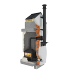 Ø 200 Schornstein online konfigurieren Matt Innen- und Außenmontage - Schornstein-es