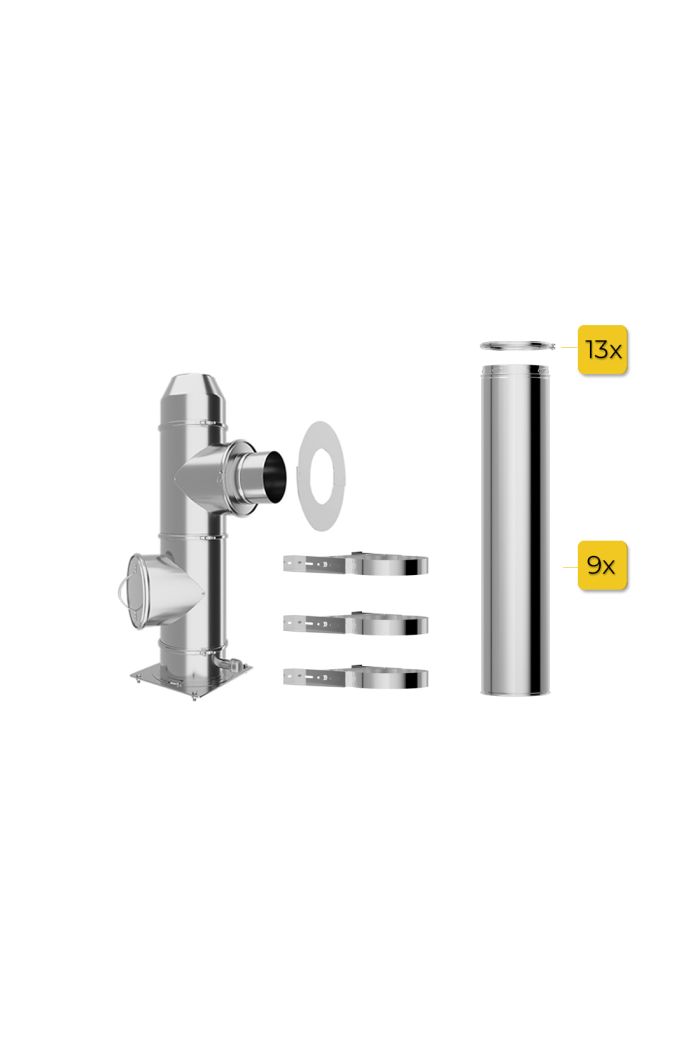 Edelstahlschornstein