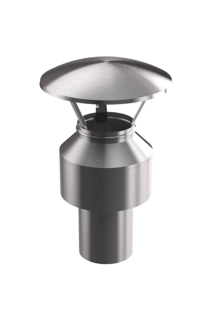 Steck-Fit - Regenhaube Ø 100-130-150-180-200 mm - Matt