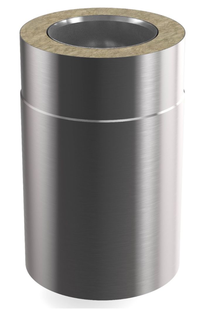 Steck-Fit Längenelement 250mm Ø 200 mm - Matt