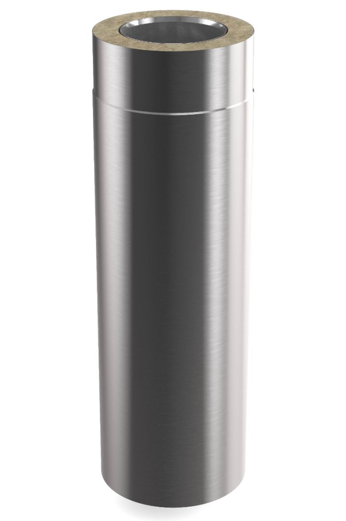 Steck-Fit Längenelement 500mm Ø 130 mm - Matt