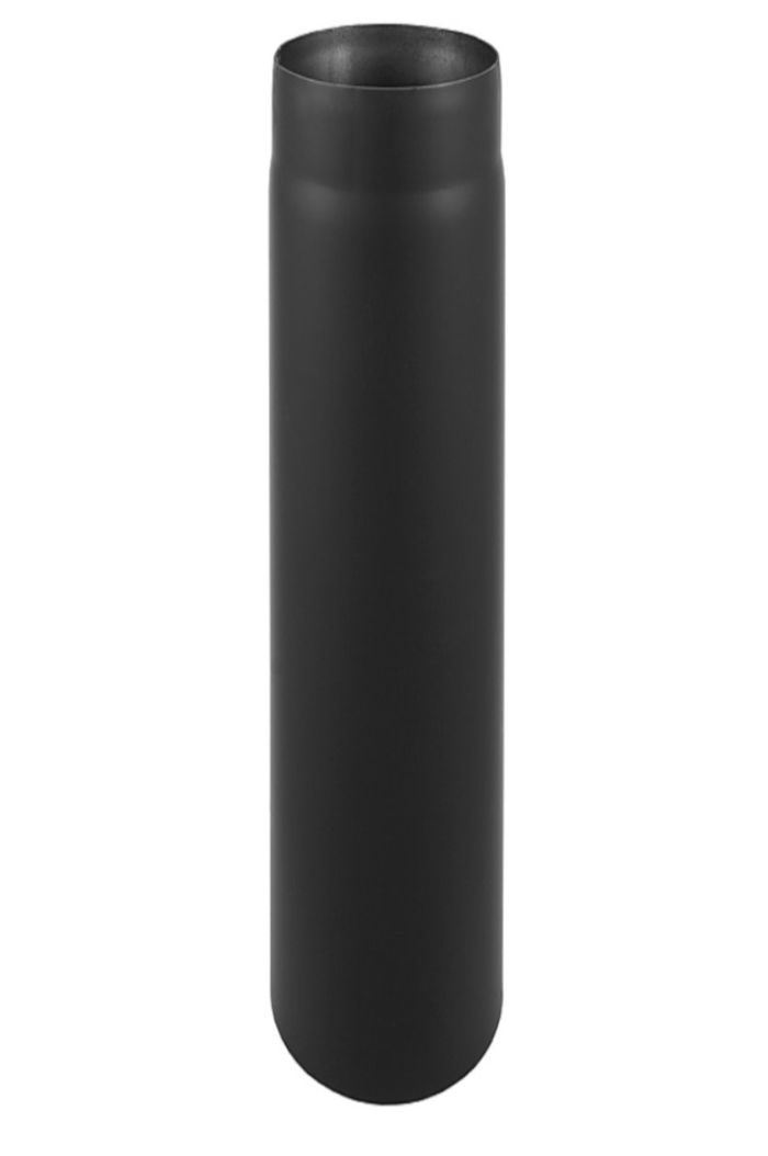 Rauchrohr-Längenelement aus Stahl Ø 130mm - 1000mm